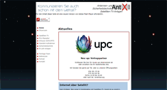 Desktop Screenshot of antx.ch