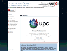 Tablet Screenshot of antx.ch
